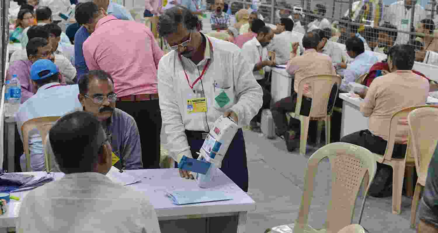 Counting of votes begin at 8 am.