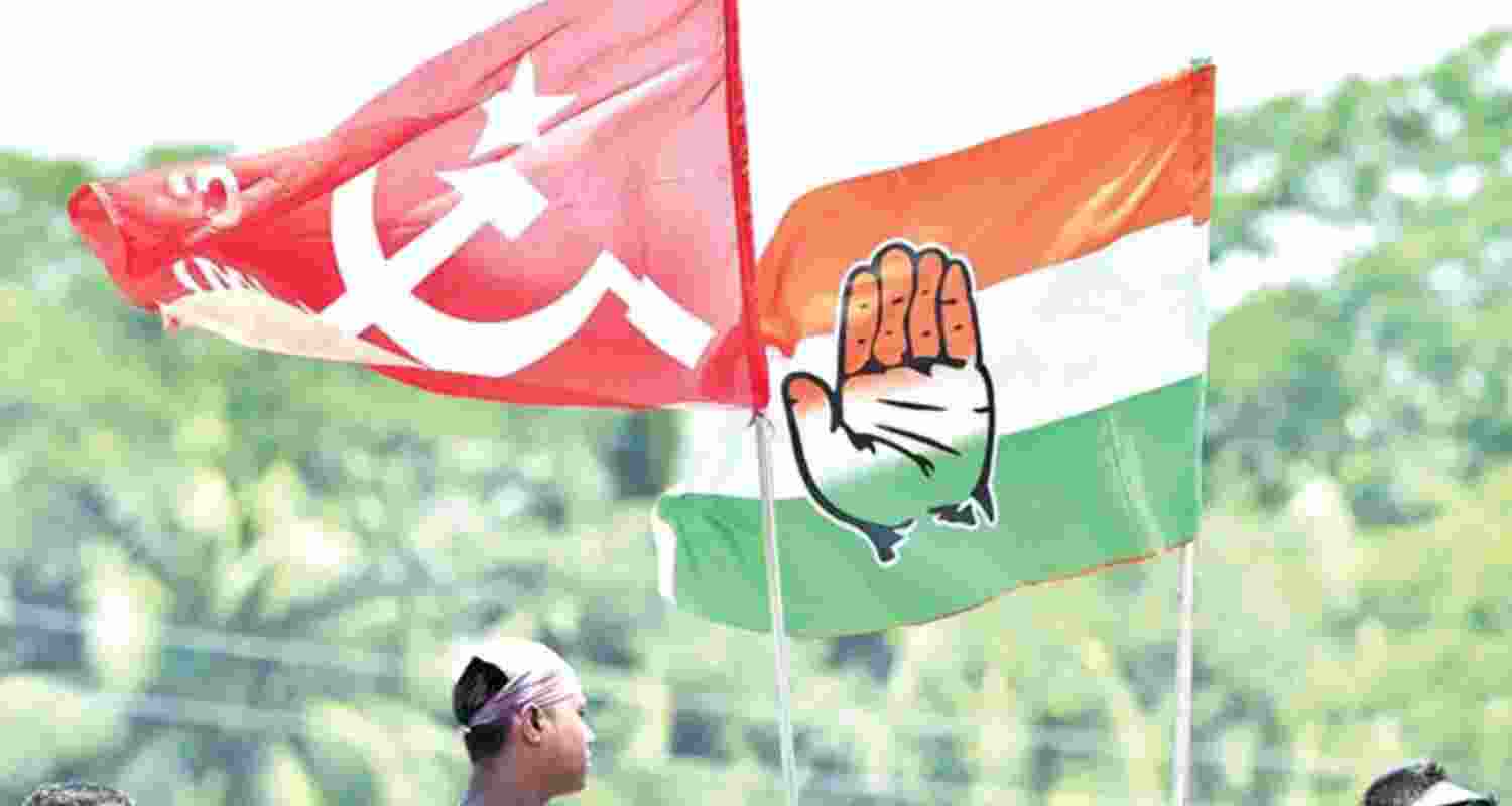 The Left front and the Congress to tie-up for Lok Sabha polls 