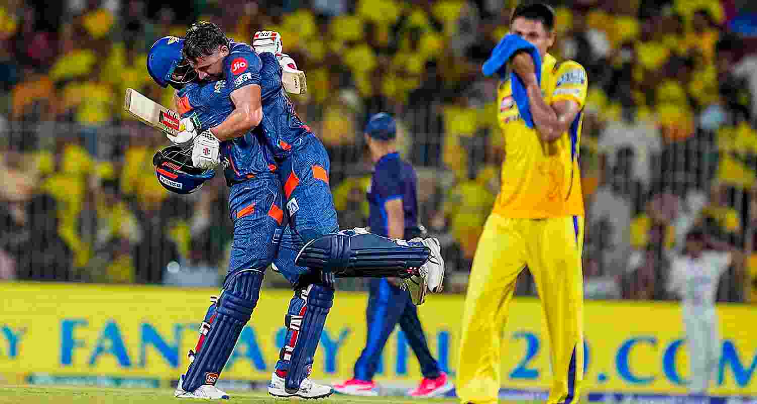 Lucknow Super Giants skipper KL Rahul was all praise for Marcus Stoinis' match-winning 63-ball-124 not out against Chennai Super Kings as he felt that the home team's score of 210 for 4 was at least 30 runs above-par on that particular Chepauk track.