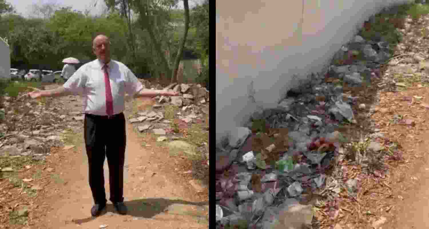 Great, green & trashy': Danish envoy calls for action on garbage-filled lane near embassy