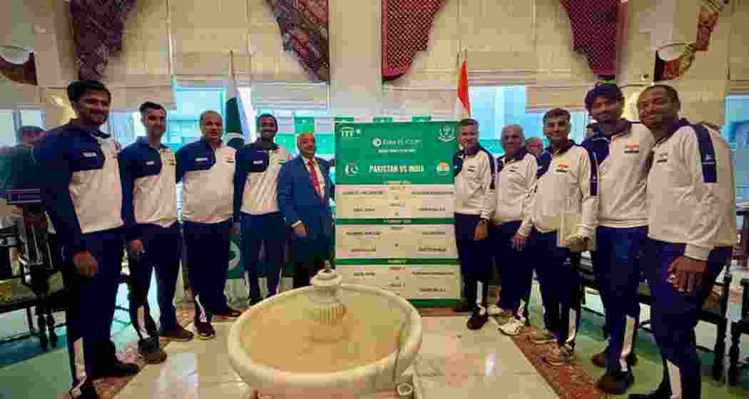 The Indian Tennis team embracing the excitement as Davis Cup draw unfolds.