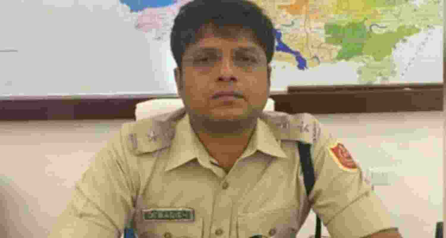 File photo of former IPS officer Debashis Dhar in official attire. 