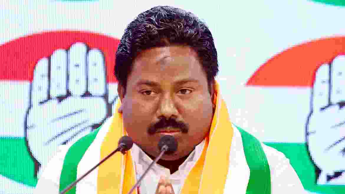 The BJP on Wednesday demanded the disqualification of Mandu MLA Jai Prakash Bhai Patel as a member of the Jharkhand legislative assembly, hours after he joined the Congress.