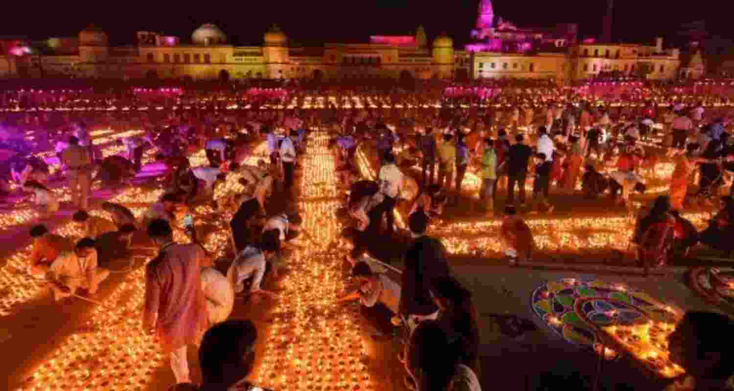 25 lakh diyas to be lit during Deepotsav celebrations at Ayodhya 
