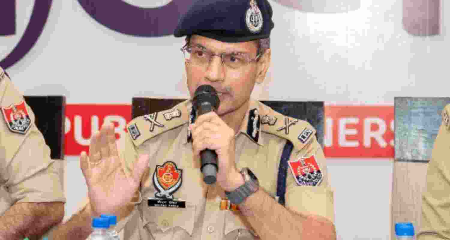 DGP Punjab Gaurav Yadav. 