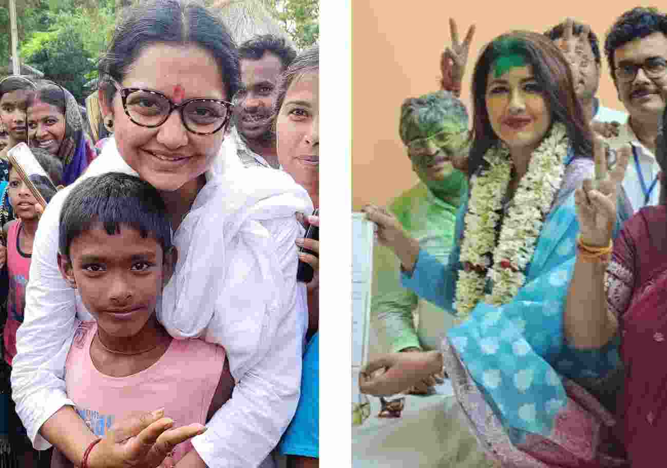 Actors Rachana Banerjee and June Maliah, both hosts – current and past, respectively - of Bengali TV quiz and game show Didi Number One boosted top Didi Mamata Banerjee’s political firepower  by adding Bengal’s Hooghly and Medinipur seats to Trinamool Congress’ kitty.