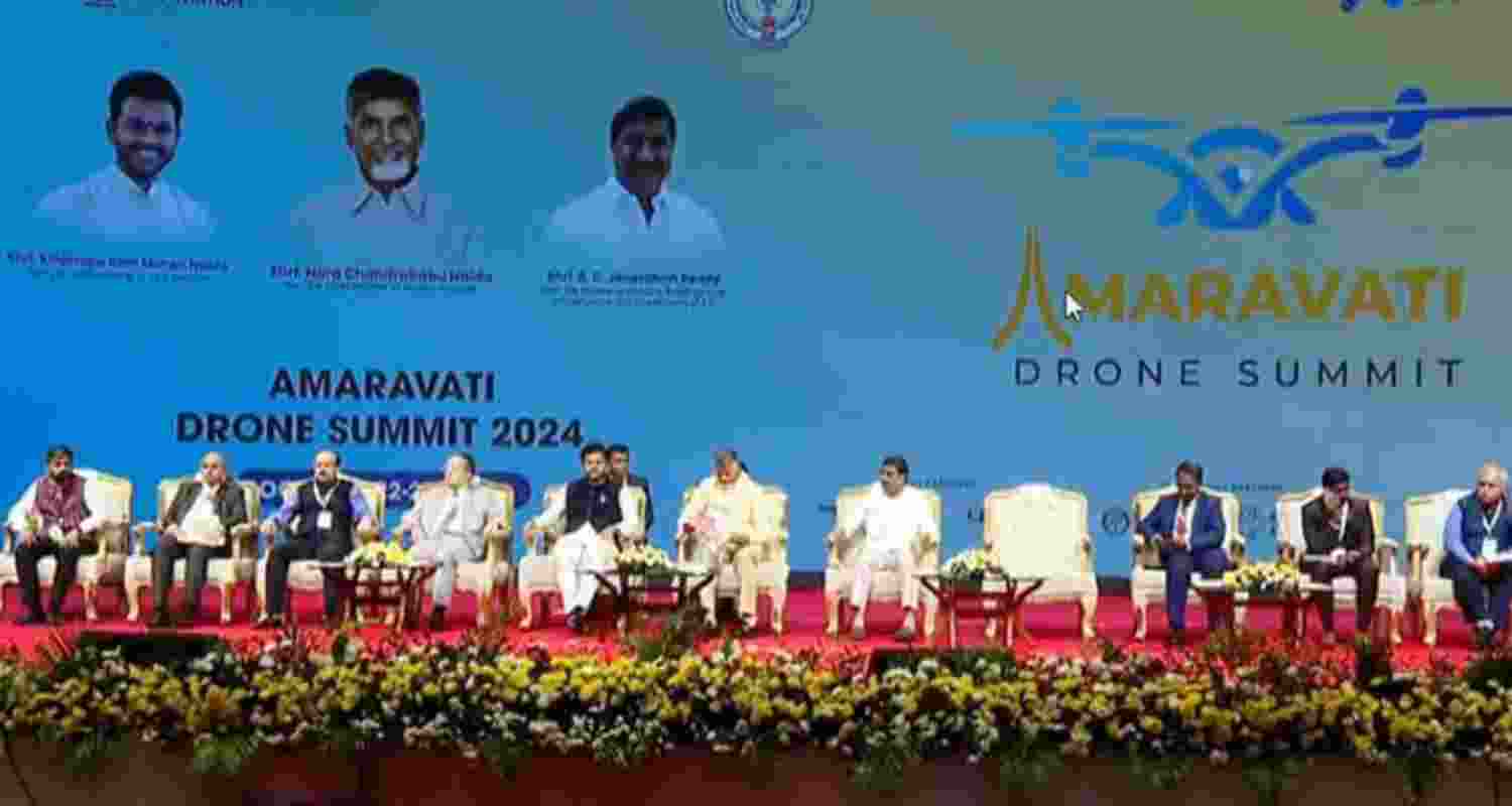 Naidu vows to make Andhra best ambassador for drone industry