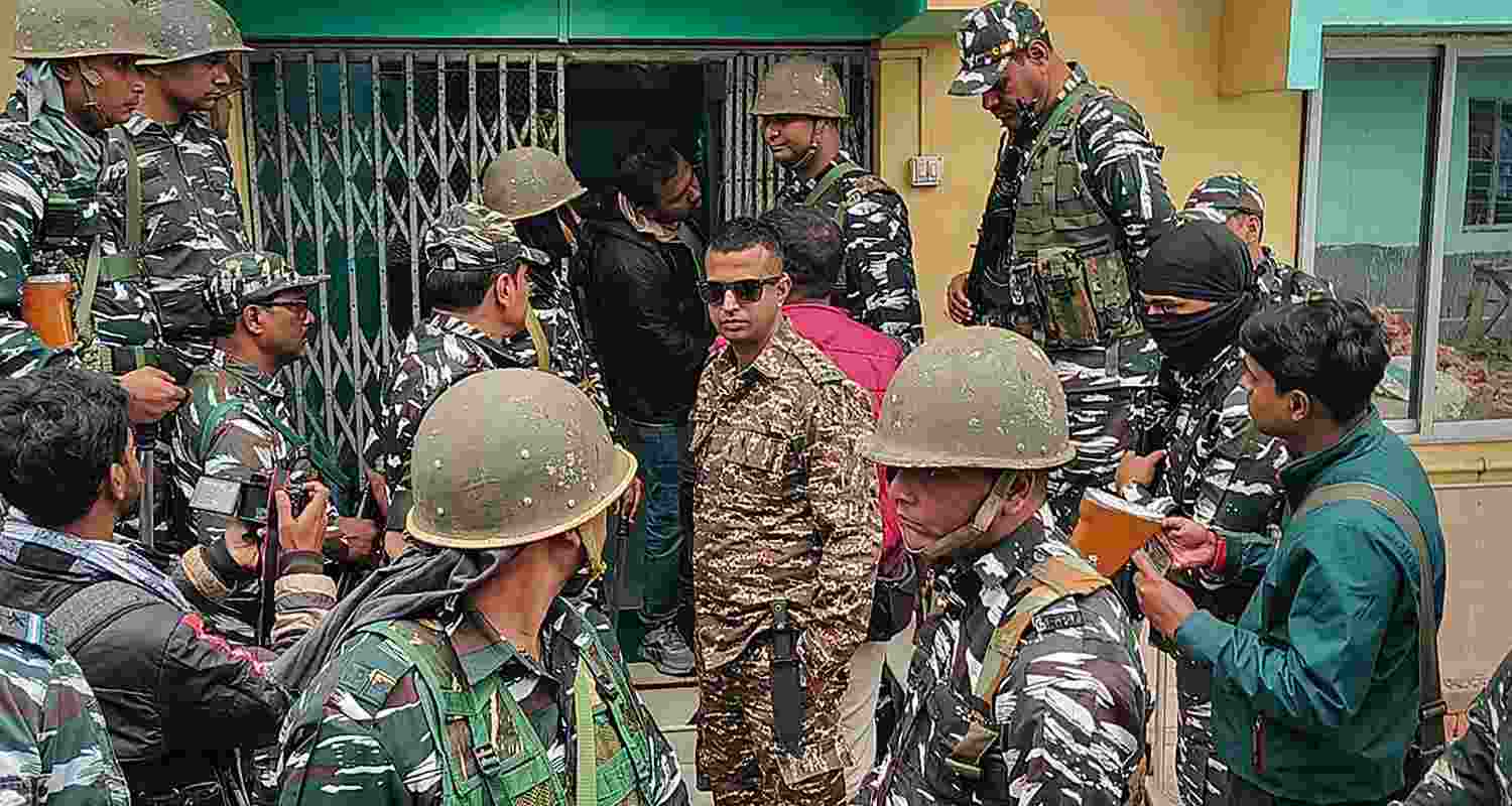 ED officials reach TMC MLA's house in Sandeshkhali