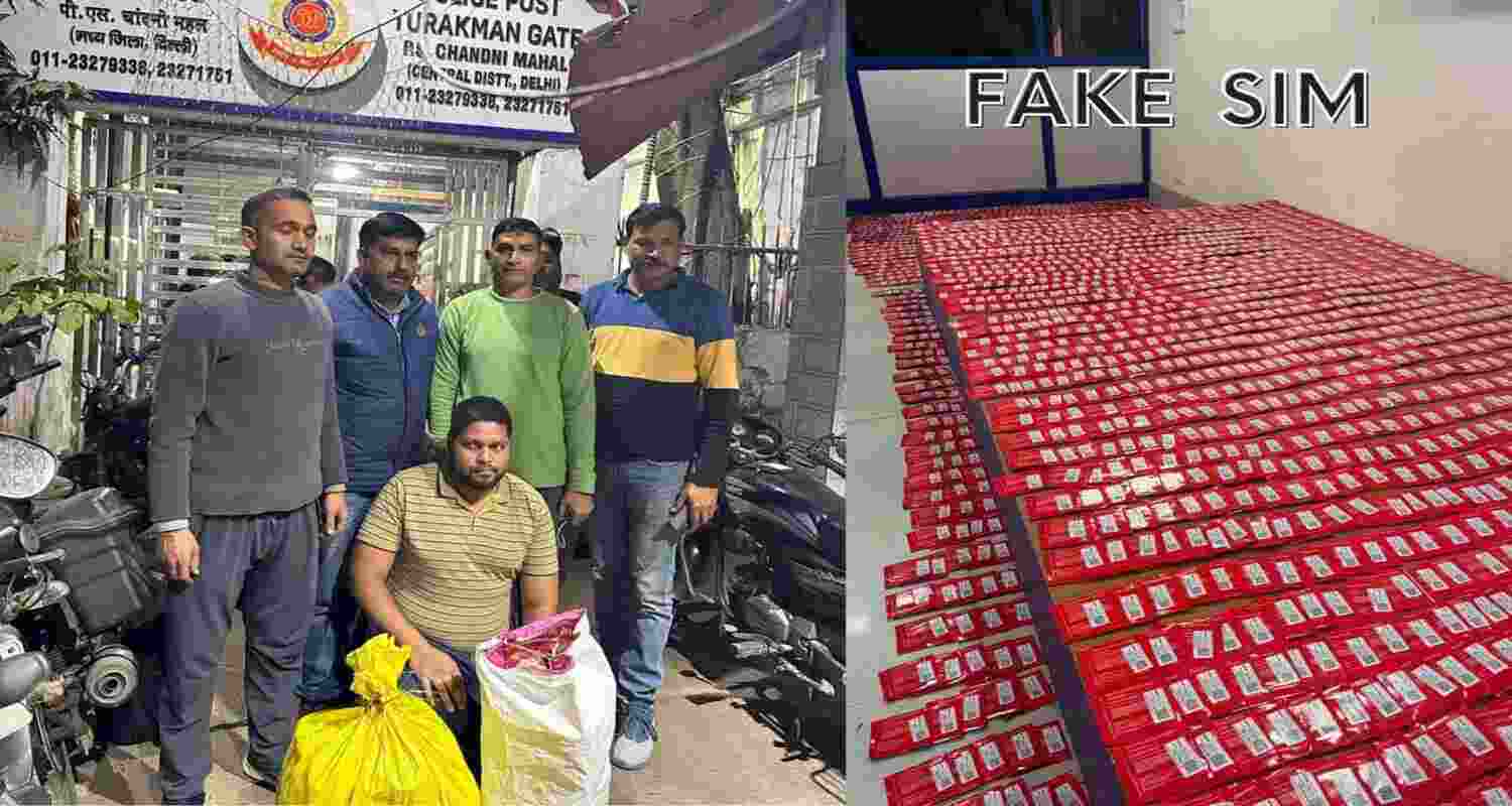 Uttarakhand STF seizes fake sim card, arrests culprits. Image: X
