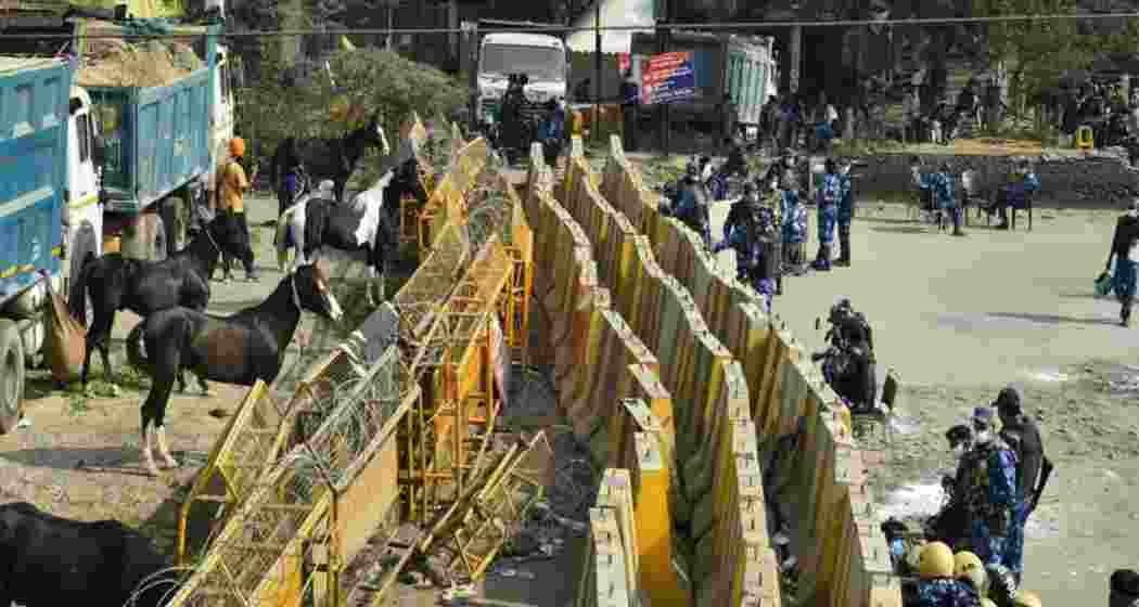 Delhi Police heighten vigilance at key protest sites and transportation hubs.