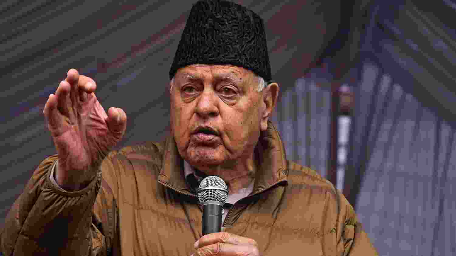 BJP files complaint against Farooq Abdullah for provocative remarks
