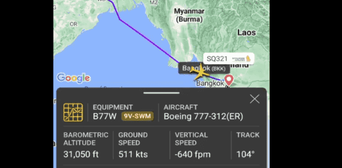 A British man, 73, with a heart condition died and 30 other passengers were injured when a Singapore Airlines aircraft on its way from London to Singapore hit severe turbulence on Tuesday, dropping down almost 6,000 feet before making an emergency landing at Bangkok's Suvarnabhumi Airport