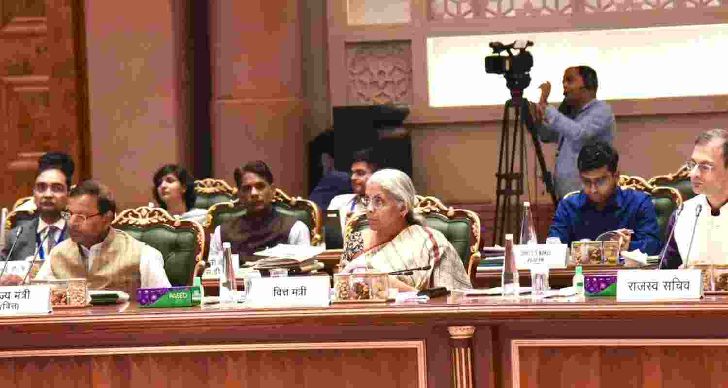 Finance Minister Nirmala Sitharaman holds pre-Budget meeting. 