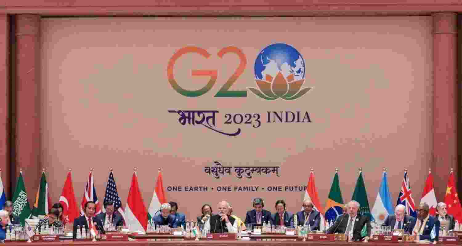 G20 meet in New Delhi. 