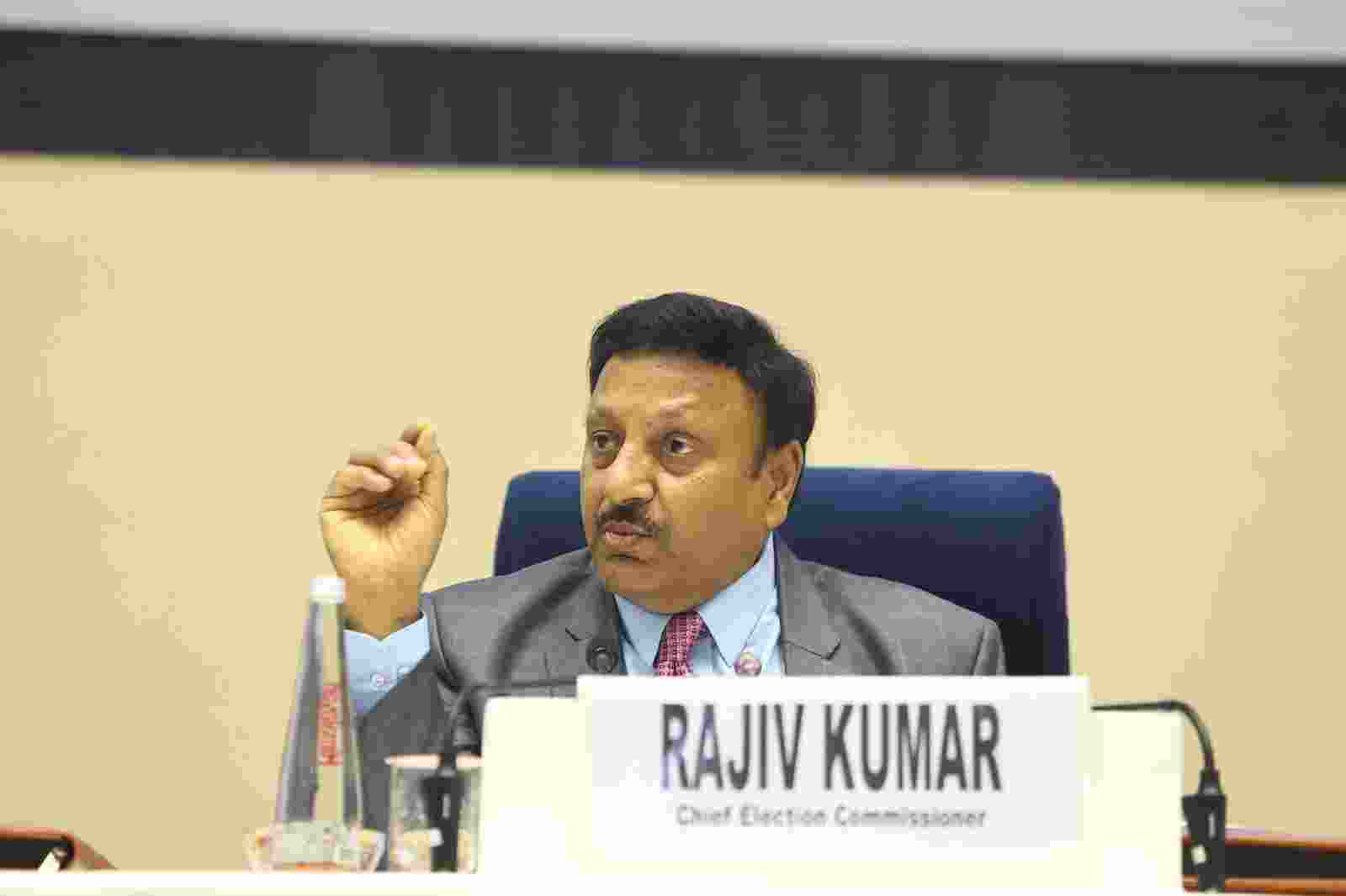 CEC Rajiv Kumar, Image X.