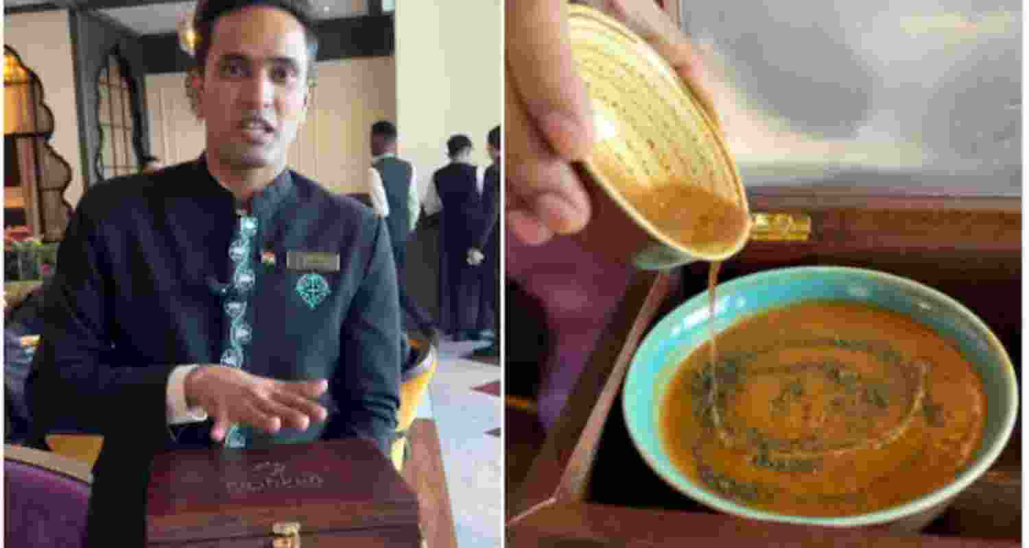 A special 24k gold dal by chef Ranveer Brar has gone viral.