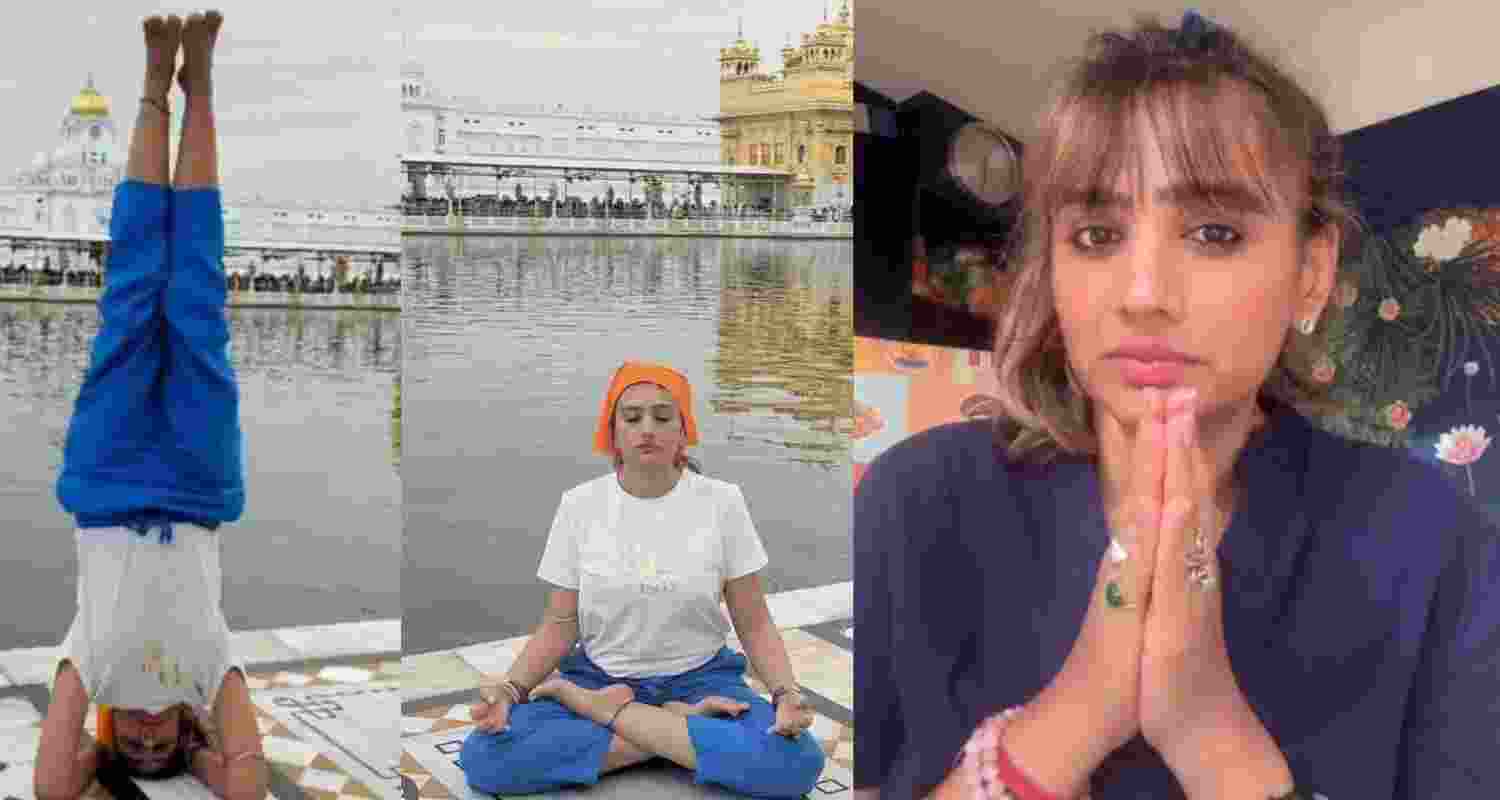 Archana Makwana, fashion designer and social media influencer gets police protection following threats after she performed yoga inside Golden Temple. 