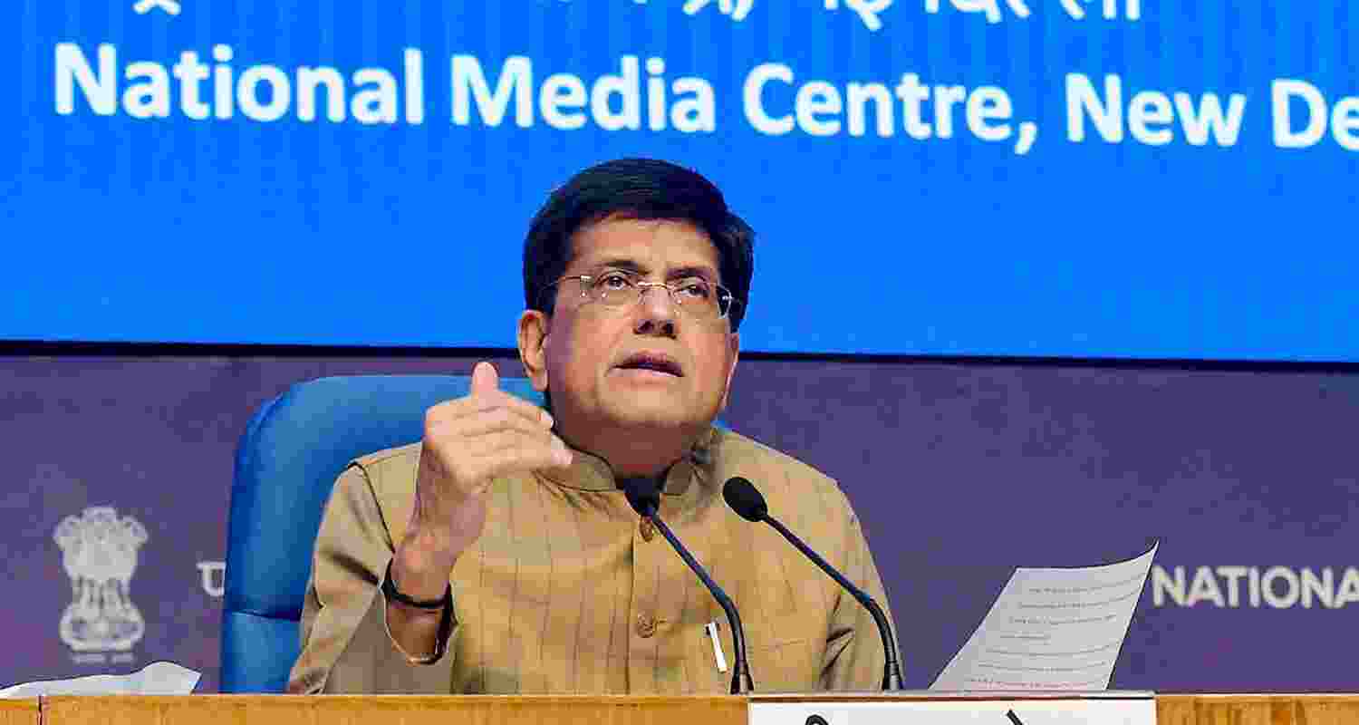 Piyush Goyal announcing the hike in allowance for Central govt employees.