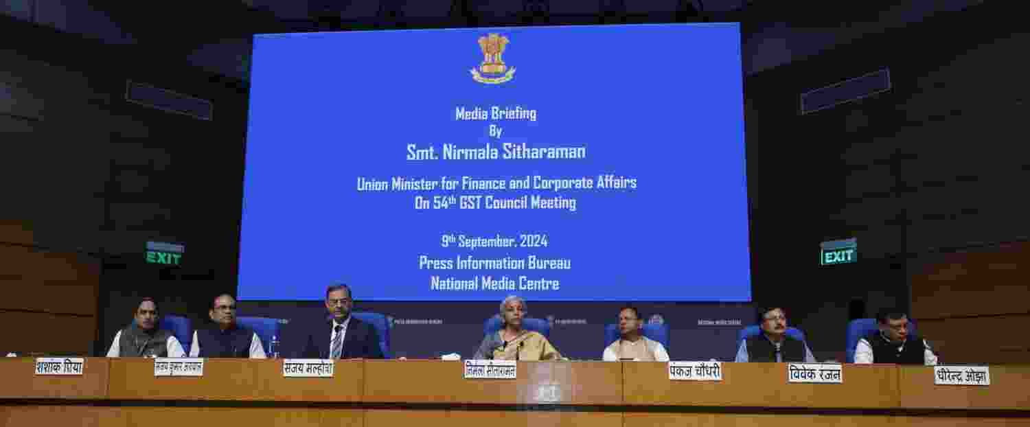 FM Sitharaman chairs GST Council's 54th meeting in Delhi, reviews key proposals