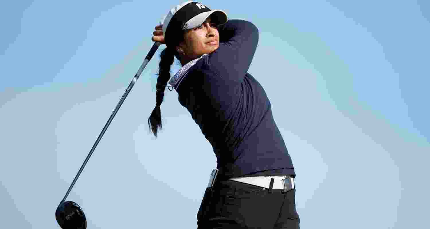 Indian-American golfer Gurleen Kaur. Image vioa LPGA.