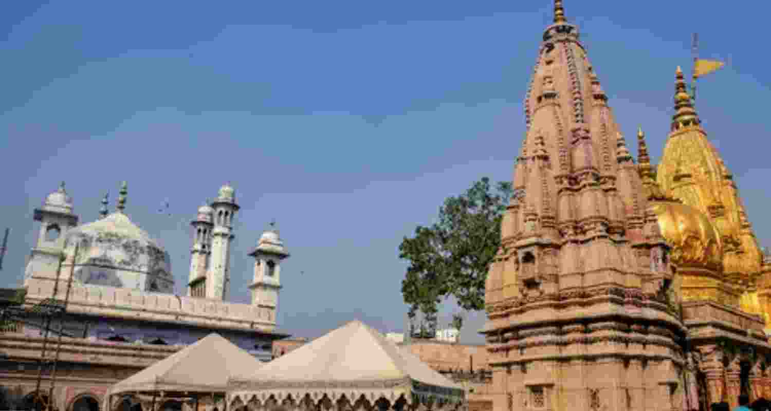 The Gyanvapi Mosque in Varanasi, Uttar Pradesh.