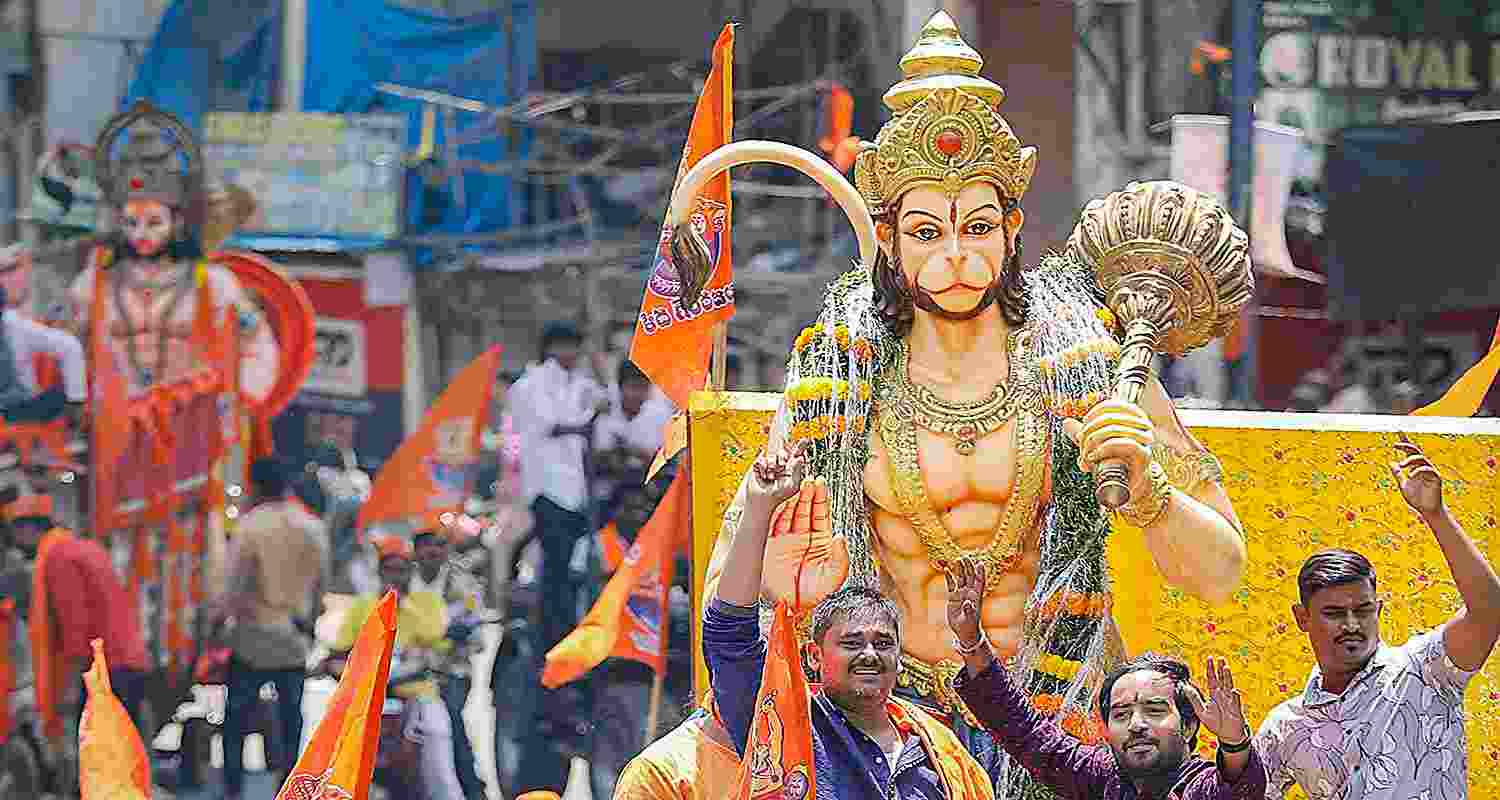 Hanuman Jayanti celebrated in Hyderabad