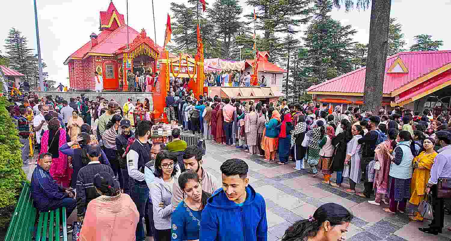 Devotees at Jakhu temple to offer prayers on the occasion of 'Hanuman Jayanti'