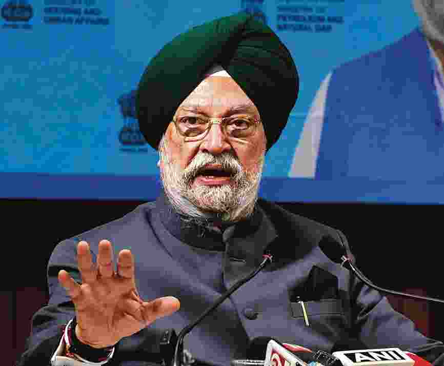 Minister Hardeep Singh Puri stated that India can achieve a $5 trillion economy before 2028. He highlighted the importance of a well-planned energy transition to protect the interest of the country's sizable population.