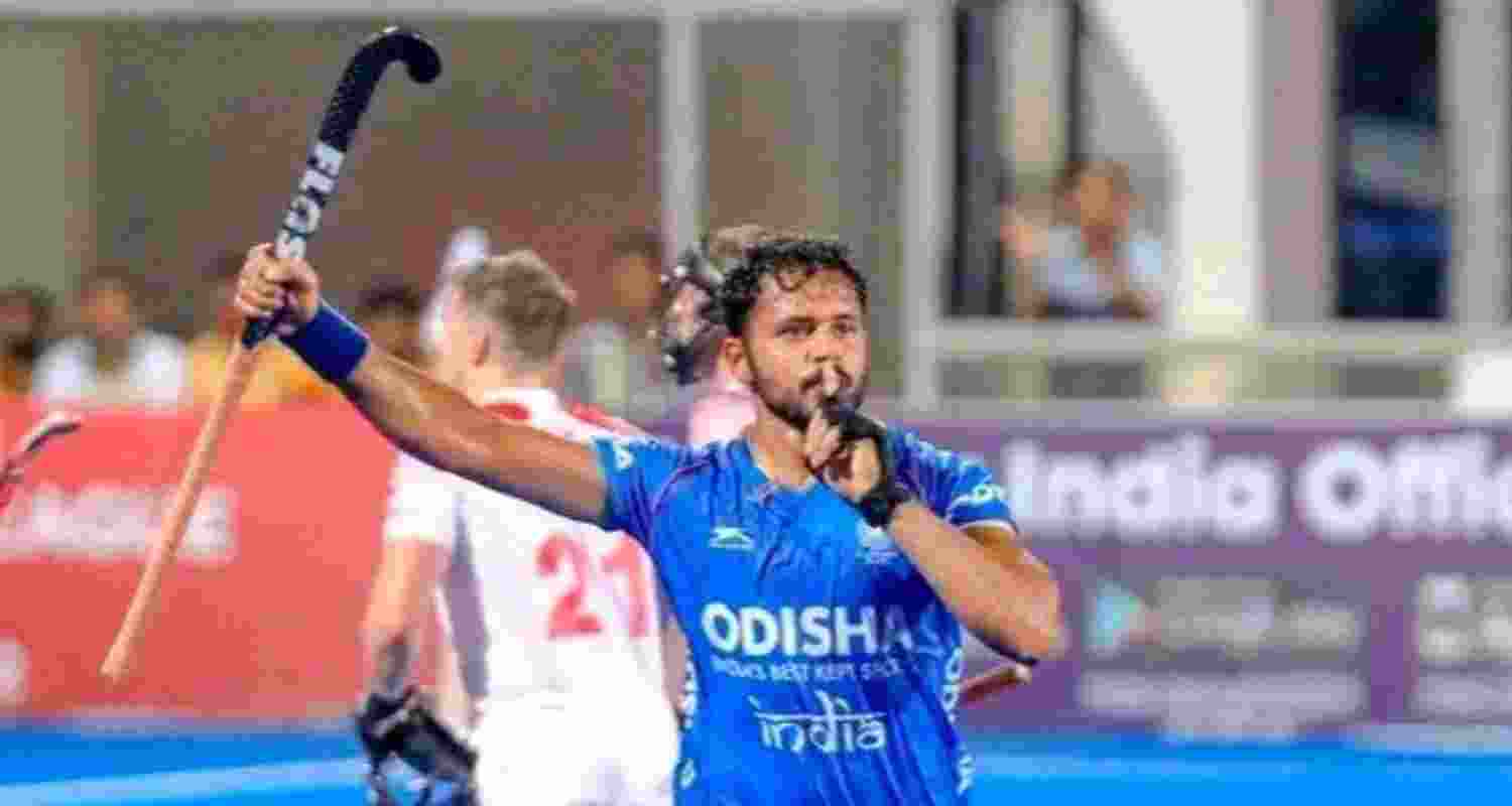India men's hockey captain Harmanpreet Singh. 