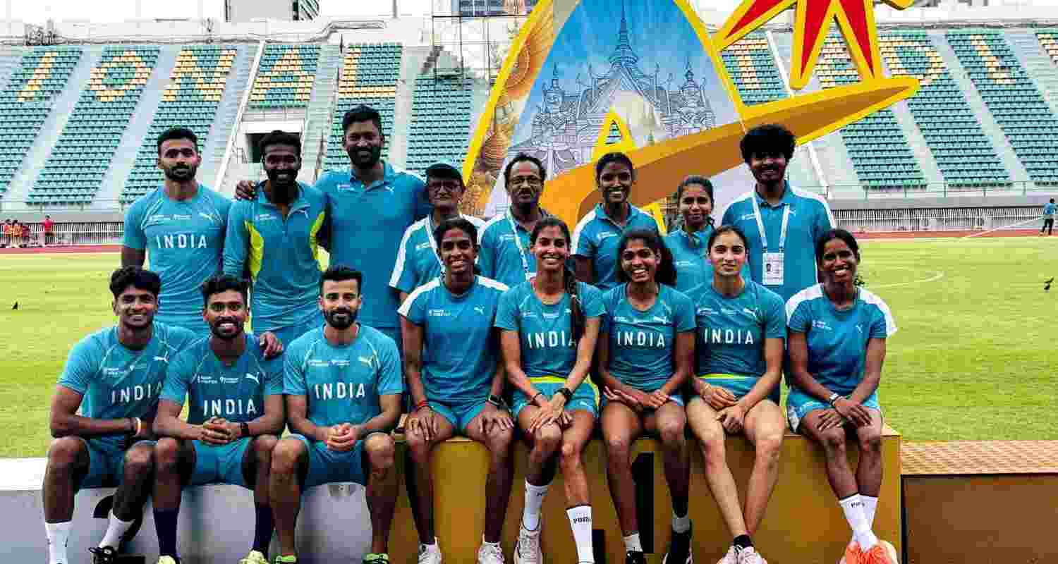 Indian relay team sets national record, wins gold in Asian Relays