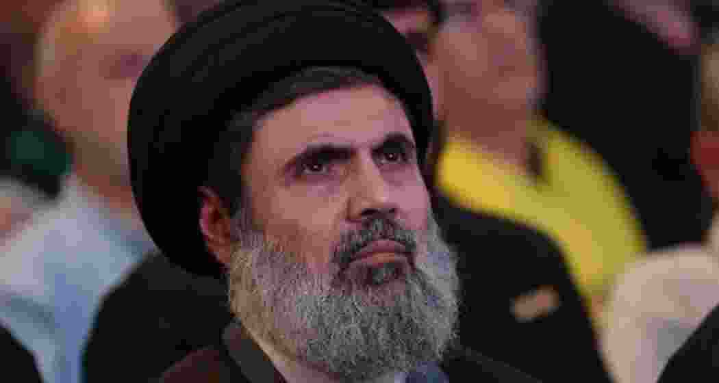 Senior Hezbollah official and likely successor to Hassan Nasrallah, Hashem Safieddine.