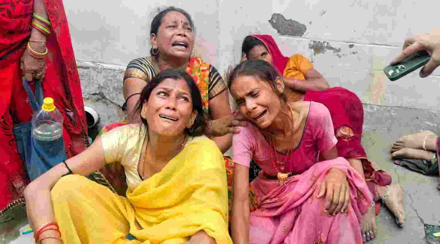 Hathras stampede: Bodies on ice, relatives search for loved ones