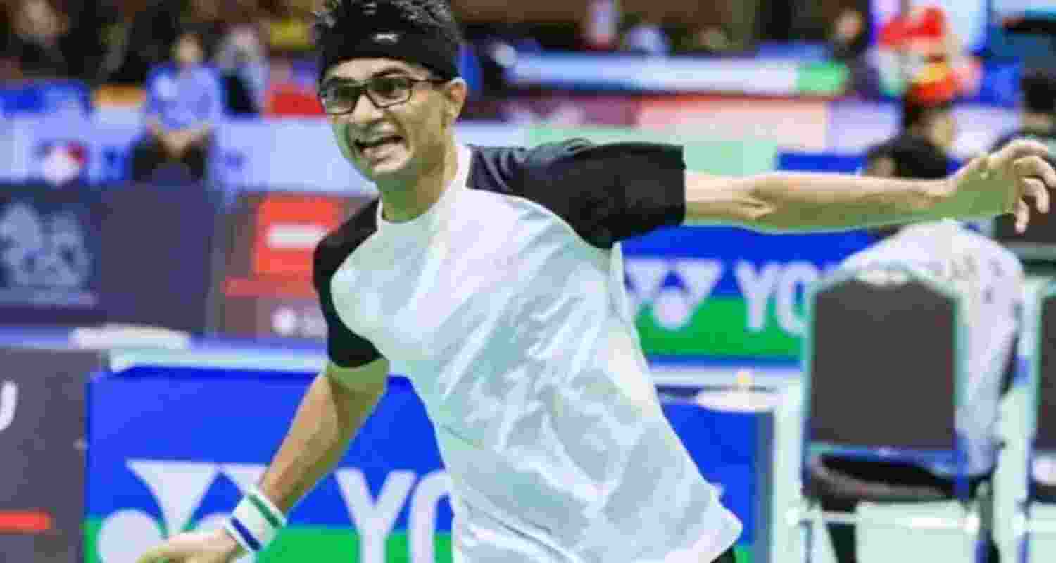 Para-badminton player Suhas LY. 