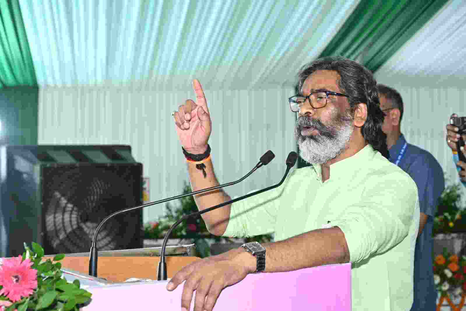 Jharkhand CM Hemant Soren.