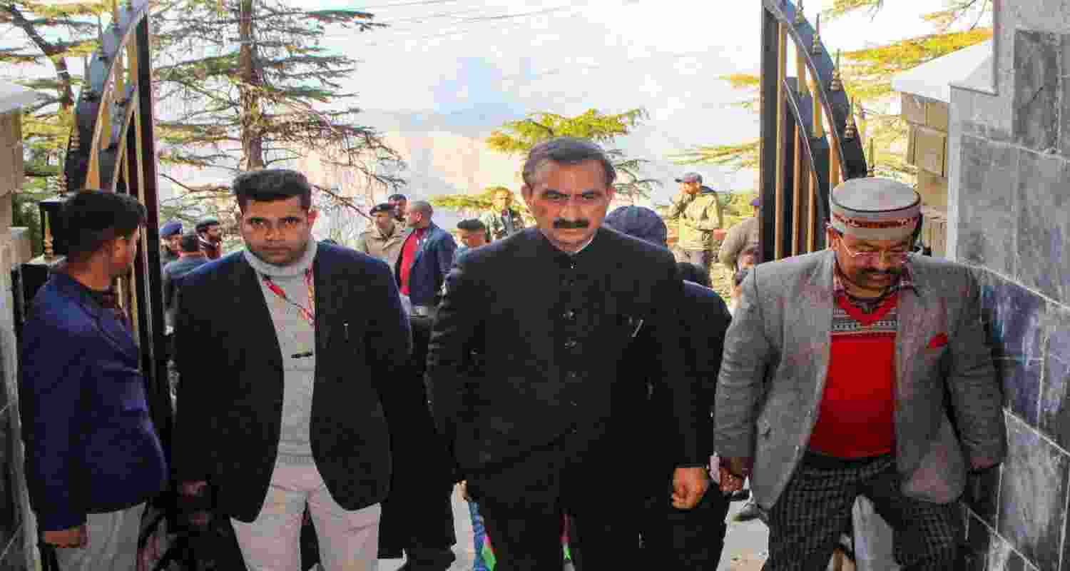 Himachal Pradesh Chief Minister Sukhwinder Singh Sukhu.