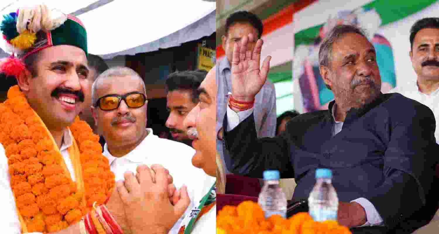 Himachal: Congress’ Vikramaditya Singh, Anand Sharma file nominations from Mandi, Kangra