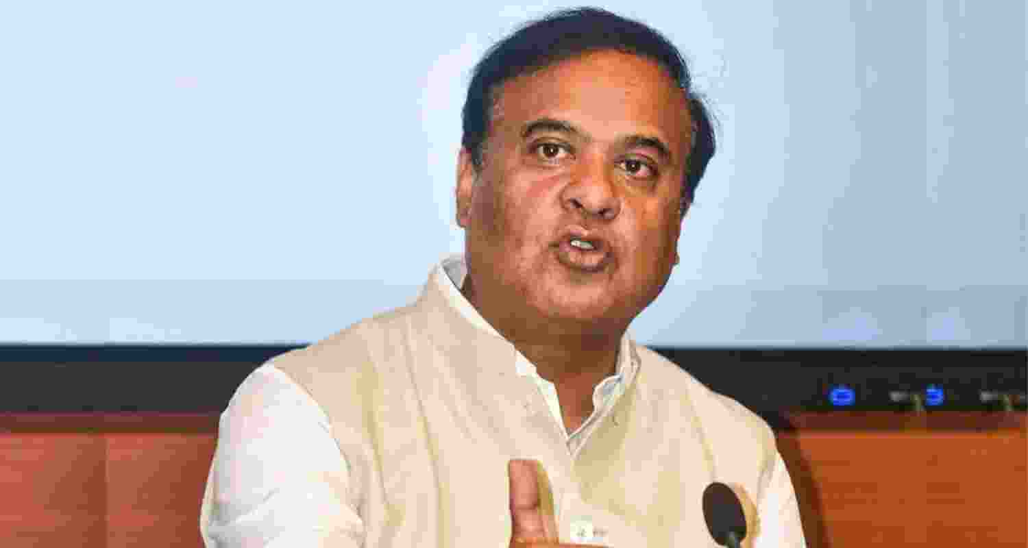 File photo of Assam Chief Minister Himanta Biswa Sarma.