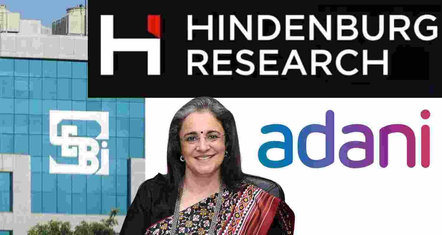 SEBI chairperson Madhabi Buch, who is allegedly linked to Adani-related offshore funds, according to a Hindenburg report.