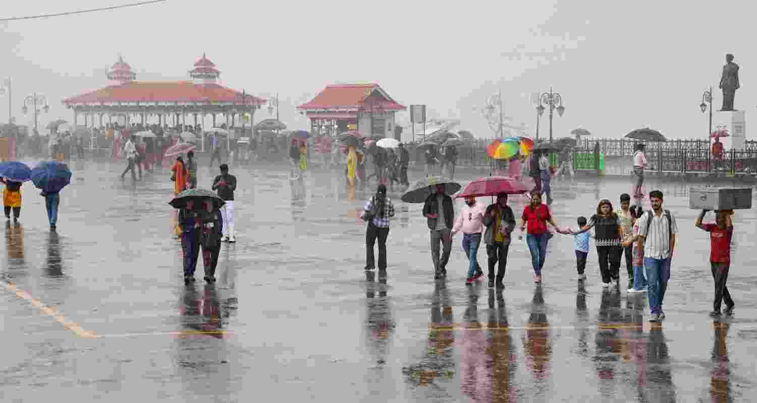 Heavy rain in Himachal Pradesh disrupts life, closing 150 roads and affecting power supply. 