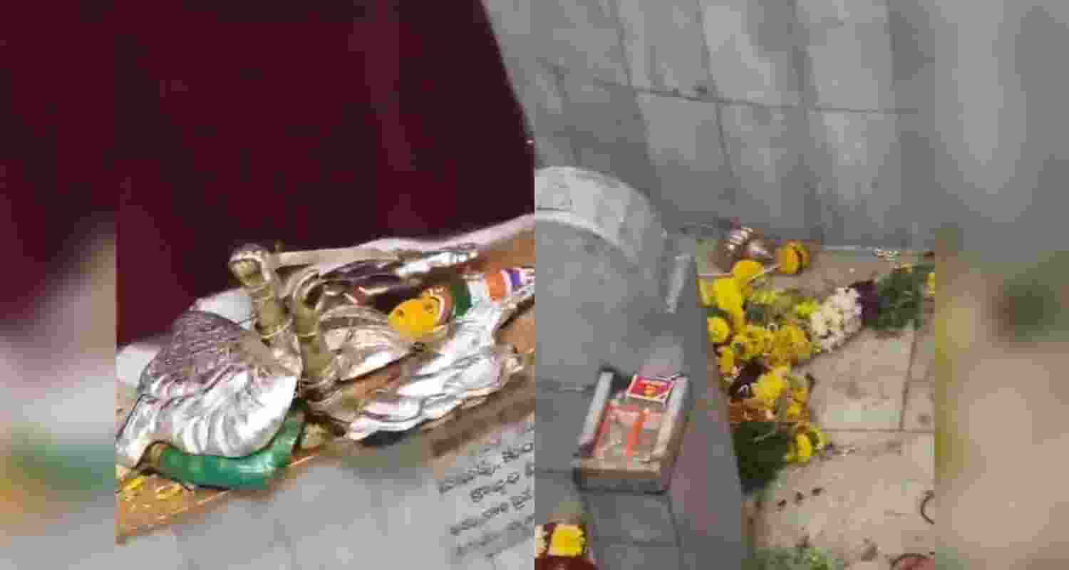 Idol in Hyderabad temple 'vandalised', BJP seeks probe