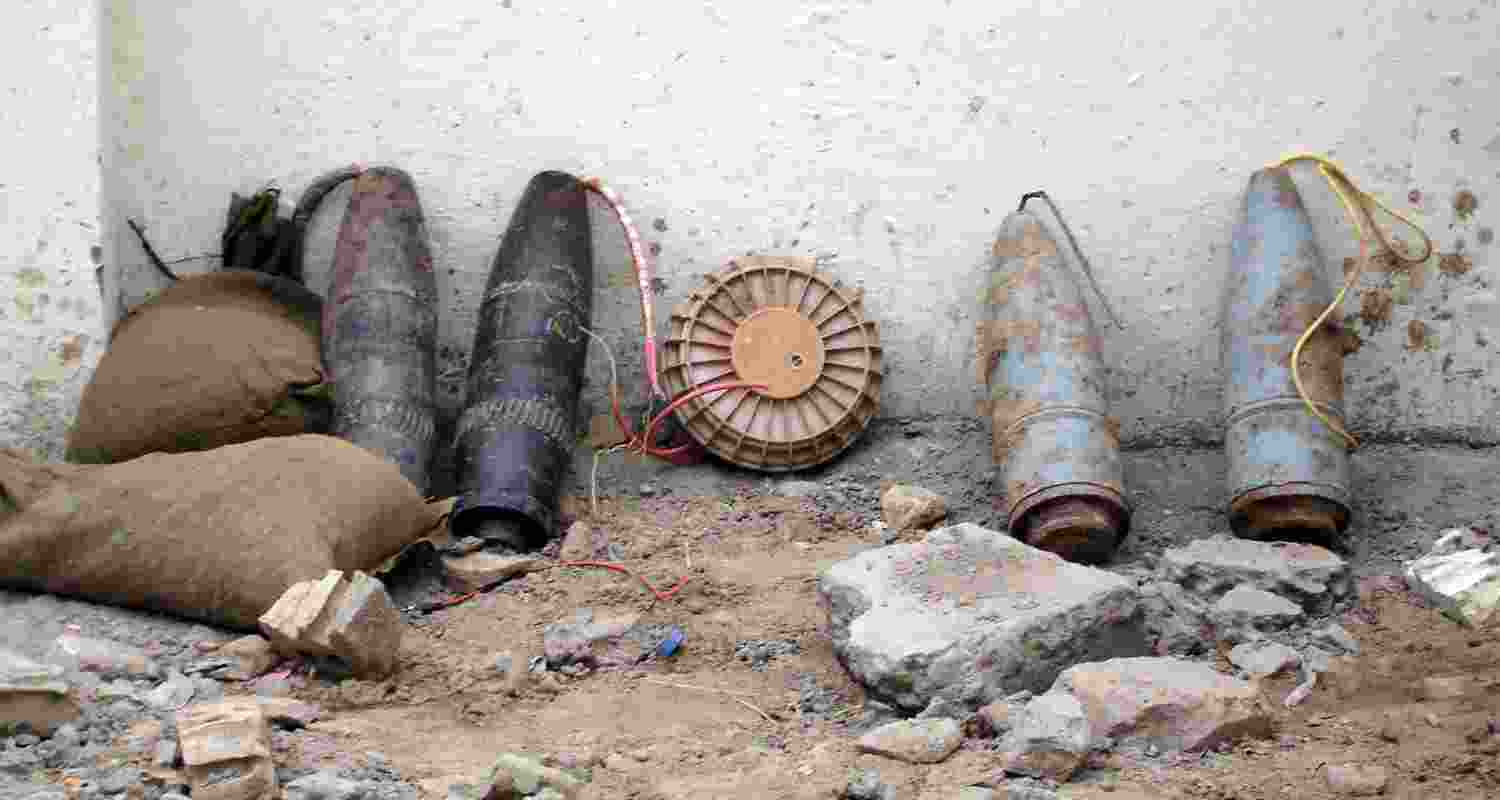 Representative Image of an improvised explosive device.