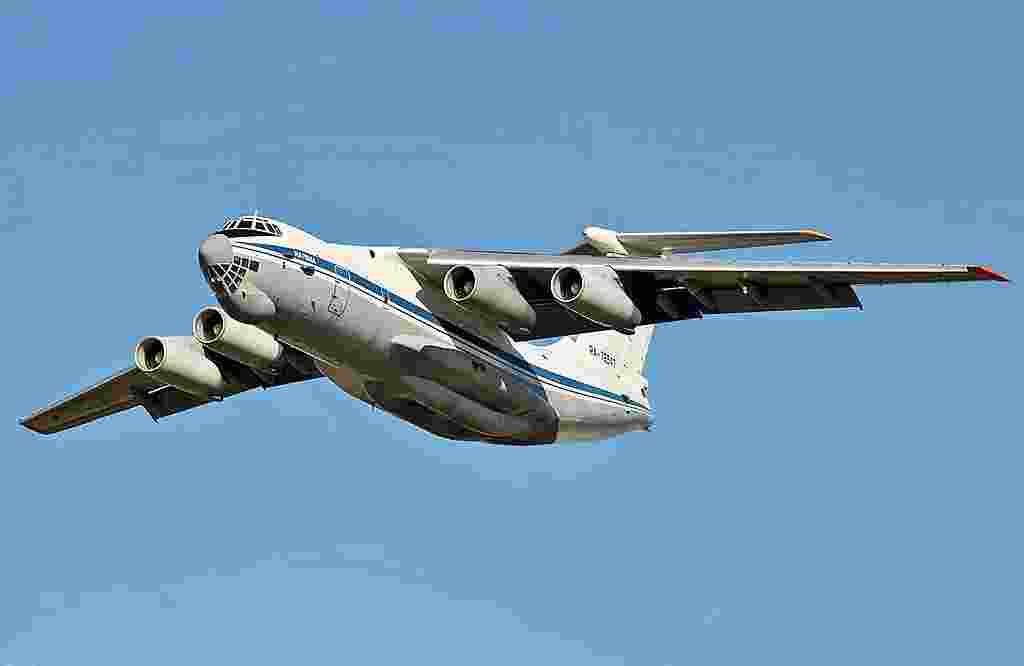 Russian Il-76, Ukraine, Russia