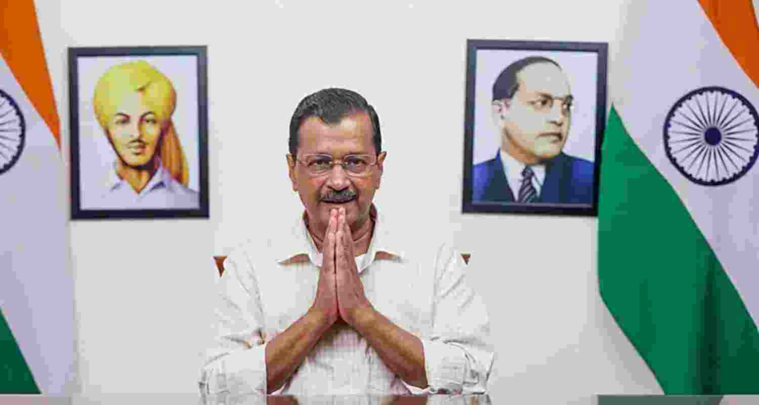 Kejriwal urges voters to protect democracy in final phase. Image X.