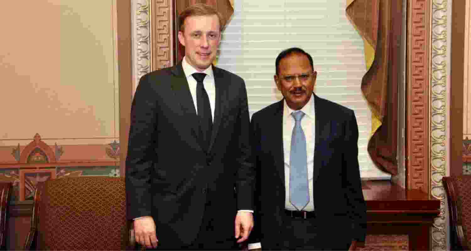 US NSA Jake Sullivan in India for iCET Technology Meeting. File Photo.