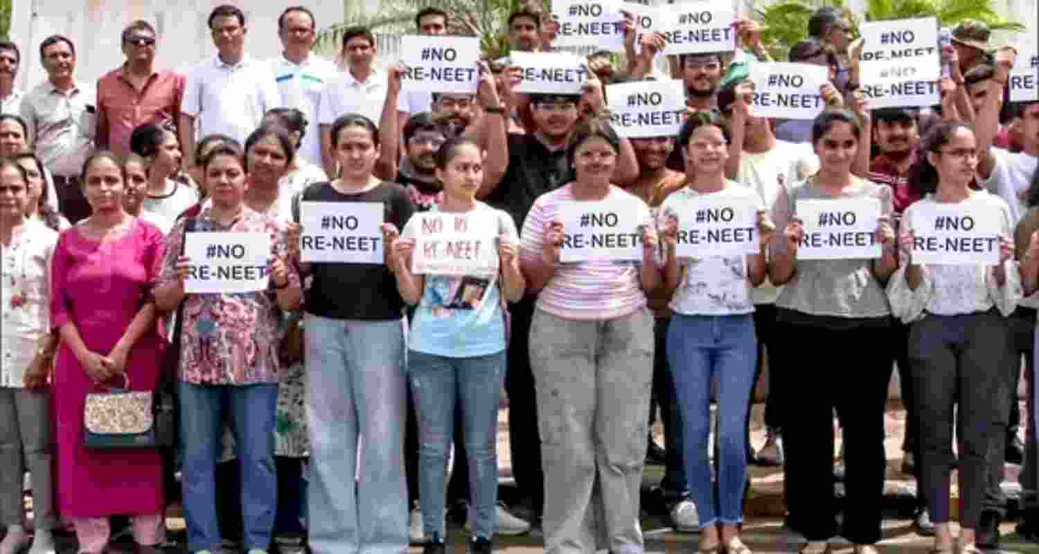 NEET-UG Scores Dispute Sparks Protests in Gujarat.