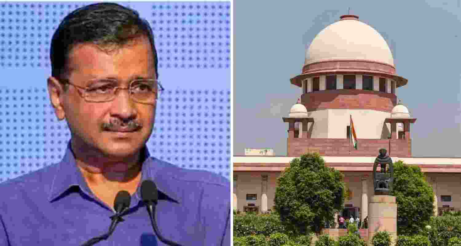 Kejriwal Moves Top Court Against Delhi High Court's Bail Stay Order.