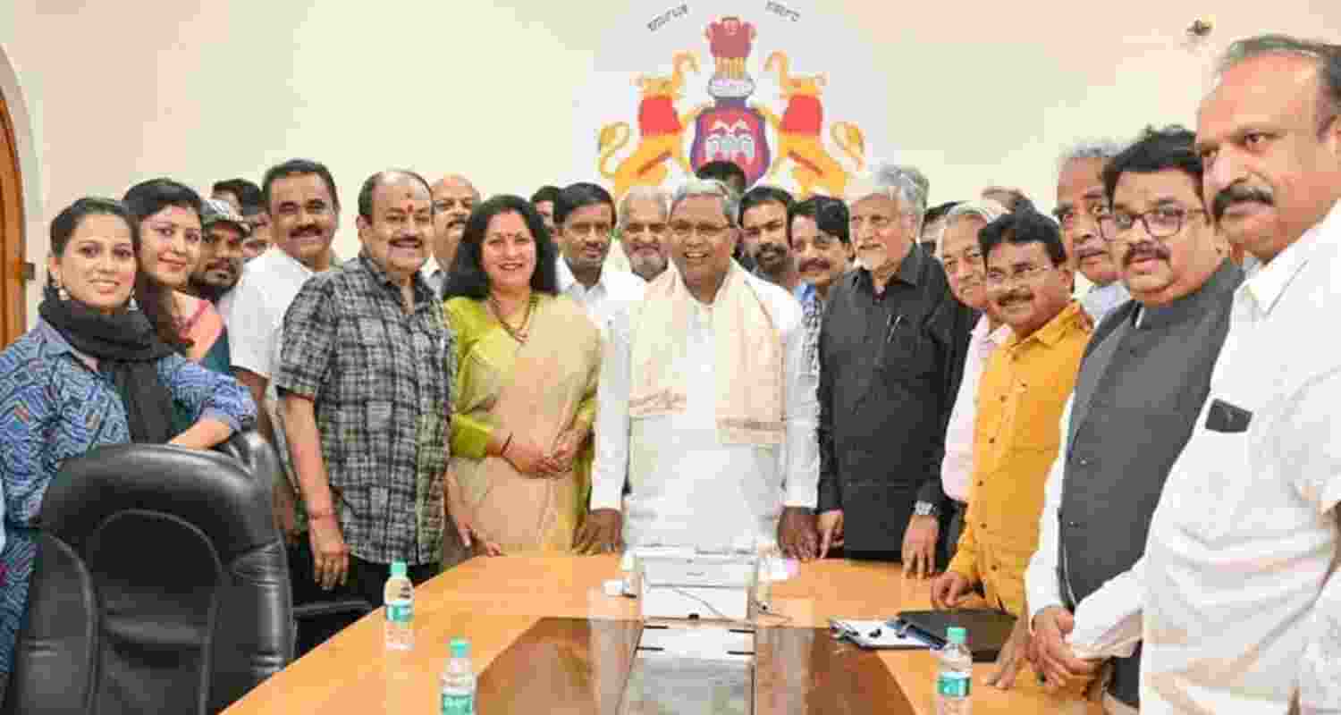Karnataka CM Siddaramaiah Commits to Film City Project in Mysuru for Development of Kannada Film Industry.