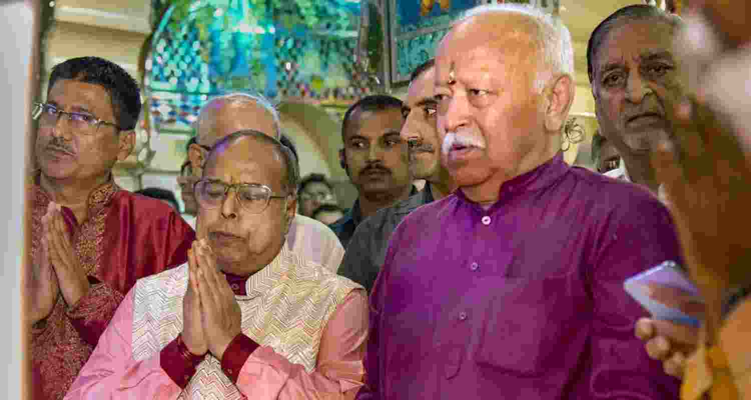 India Dismantles Global Evil Forces Claims RSS Chief Bhagwat.