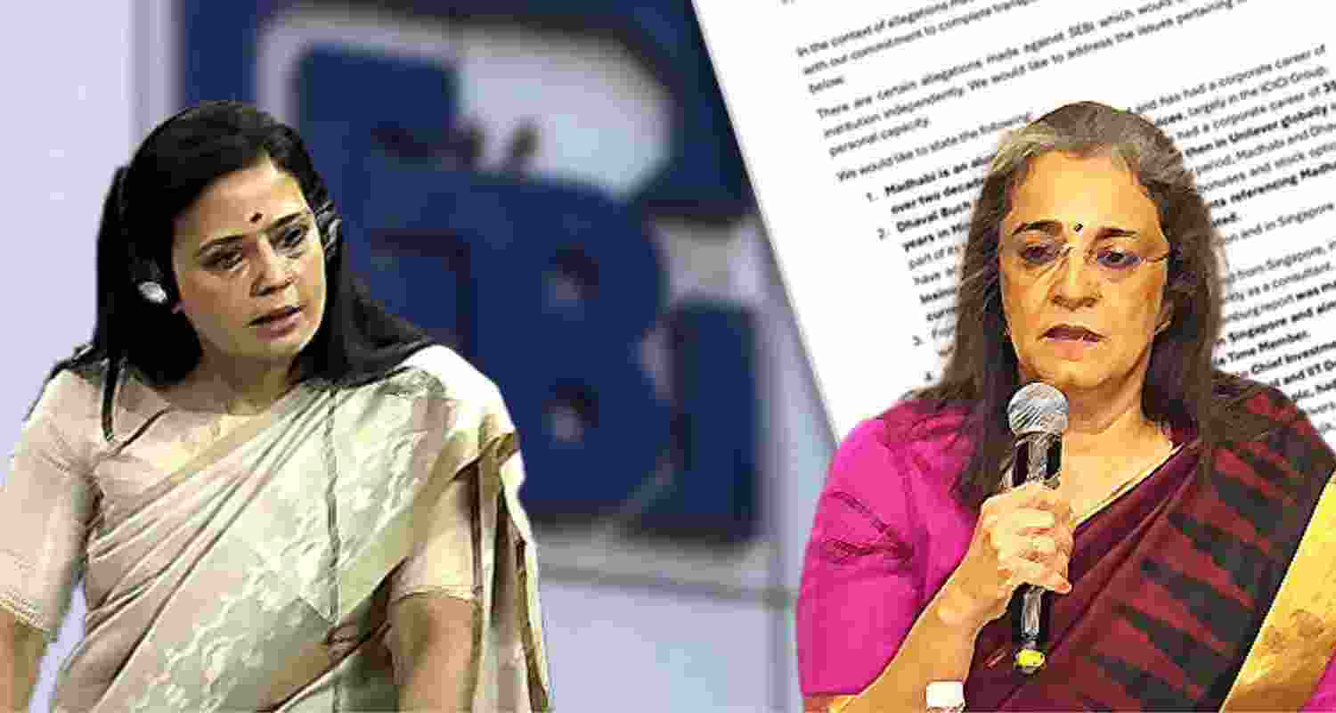 SEBI Head Madhabi Buch Faces LokPal Complaint By TMC's Mahua Moitra.