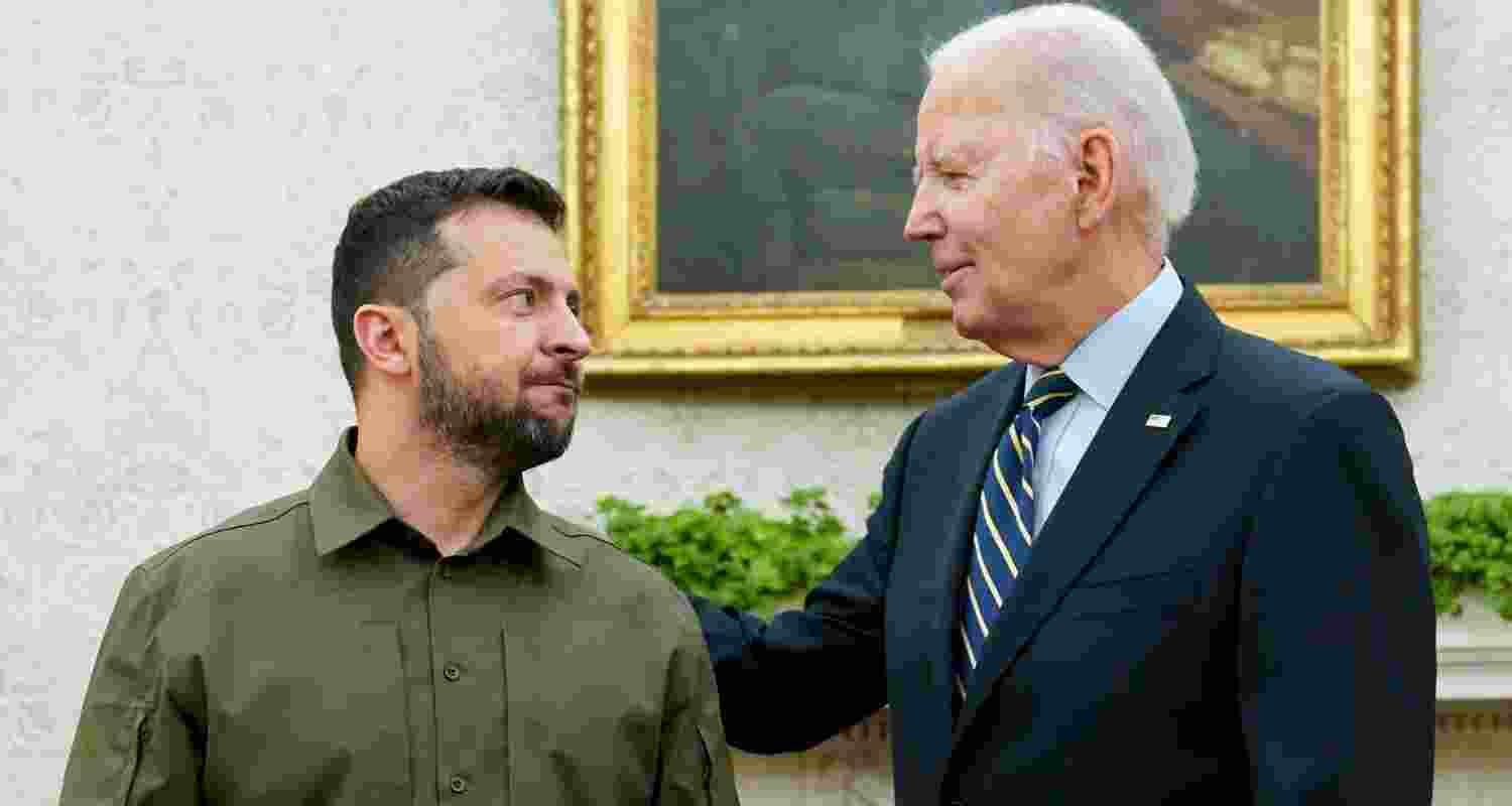 Biden And Zelenskyy To Discuss New Strategy For Russia-Ukraine War. File Photo.